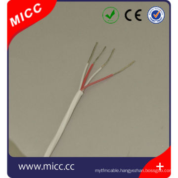 RTD Extension wire Type PT100 4x24AWG-PFA/PFA,White+RED Stranded PT100 RTD Extension wire